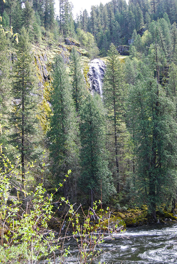 Waterfalls along U.S. Highway 12